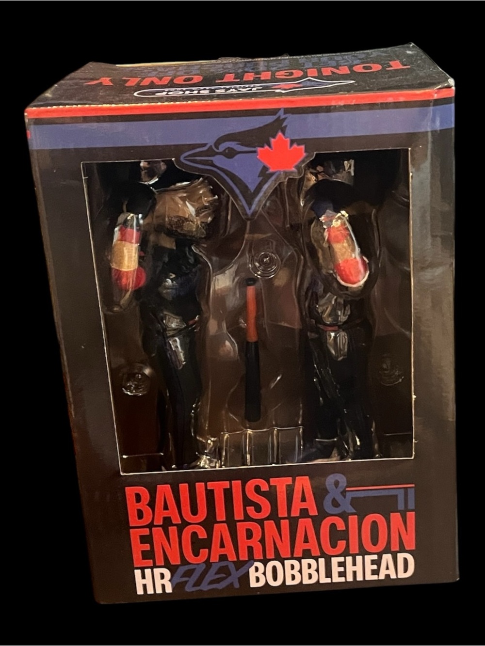 New Toronto Blue Jays Bautista & Encarnacion HR Flex Bobblehead -